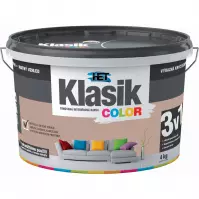 HET  Klasik Color hnedý orech 4kg