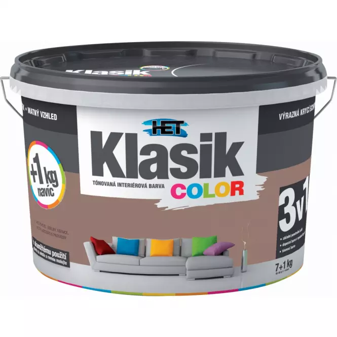 Het Klasik Color Hnedy Nugatovy 7+1kg