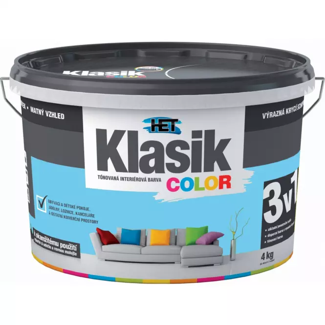 Het Klasik Color Modry Blankytny 4kg
