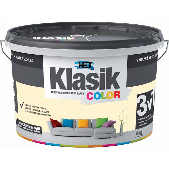 HET Klasik Color žltá vanilková 4 kg