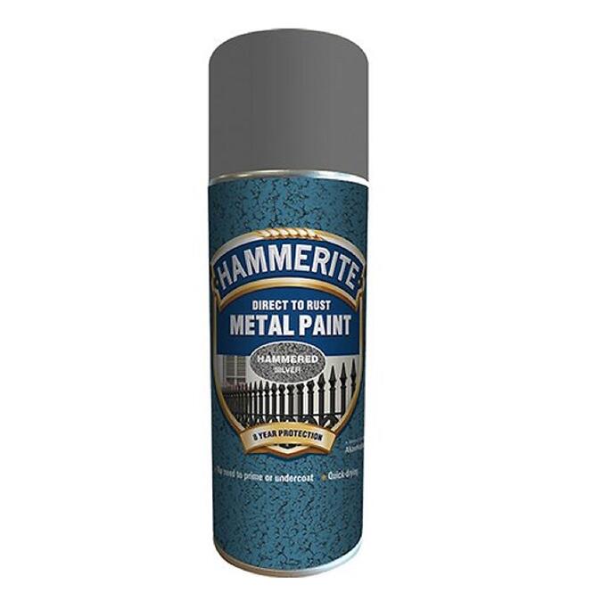 Hammerite Spray strieborný 400 ml