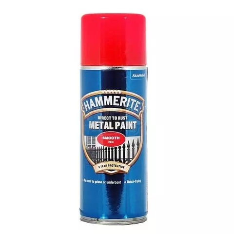 Hammerite Sprej na hrdzu červený 400 ml