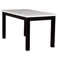 Rozkladací stôl ST28 140/180x80cm biely/cierny