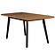 Rozkladací stôl ST41 140/180x80cm dub wotan/cierny,2