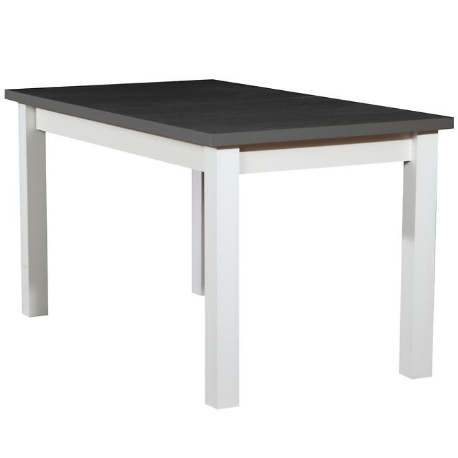 Rozkladací stôl ST28 140/180x80cm grafit/biely