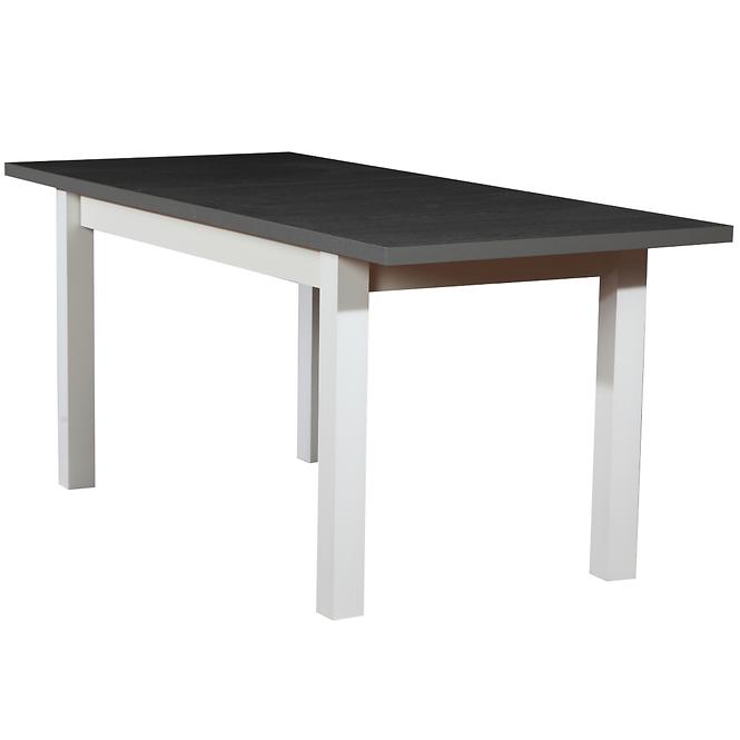 Rozkladací stôl ST28 140/180x80cm grafit/biely
