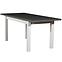 Rozkladací stôl ST28 140/180x80cm grafit/biely,2