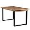 Rozkladací stôl ST42 150/198x85cm  dub wotan/cierny