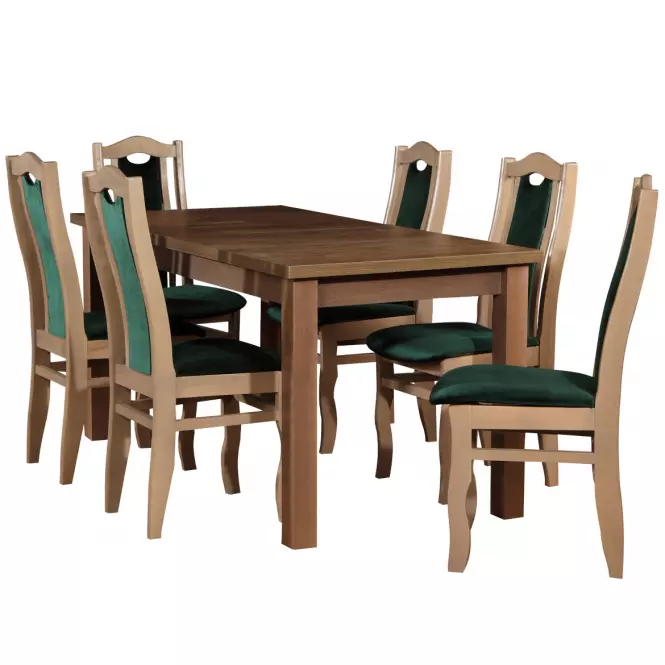 Rozkladací stôl ST28 140/180x80cm dub lancelot,4