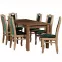 Rozkladací stôl ST28 140/180x80cm dub lancelot,4