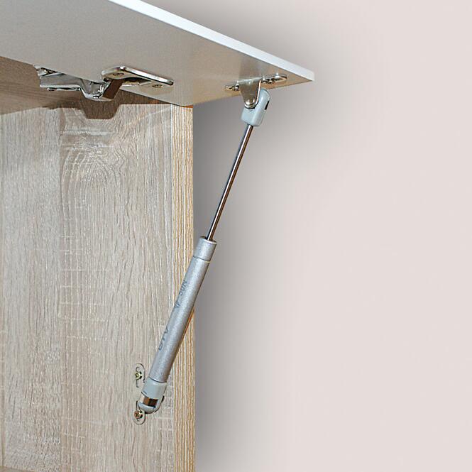 Kuchynská skrinka Premio 13D Sonoma/Biela/Cappuccino lesk