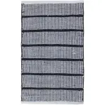 Koberec Breton Stripe 0,8/1,5 DO-RUG-C1005 čierny