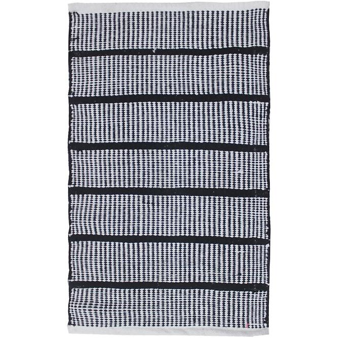 Koberec Breton Stripe 0,8/1,5 DO-RUG-C1005 čierný