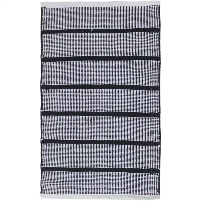 Koberec Breton Stripe 0,8/1,5 DO-RUG-C1005 čierny