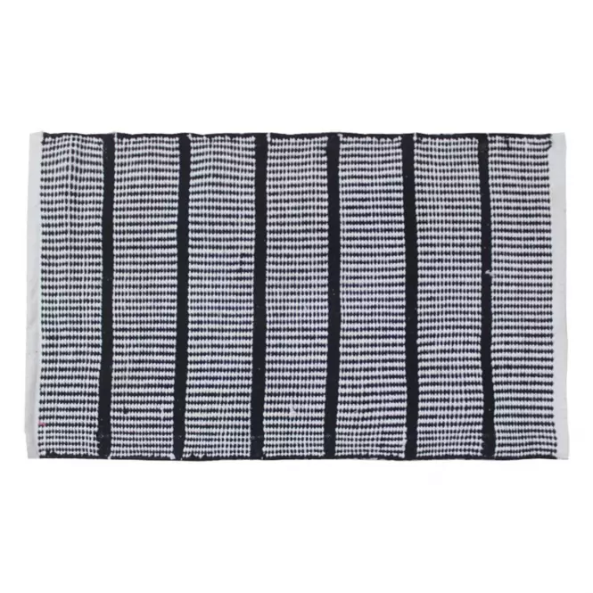 Koberec Breton Stripe 0,8/1,5 DO-RUG-C1005 čierný