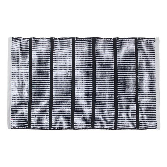 Koberec Breton Stripe 0,8/1,5 DO-RUG-C1005 čierný