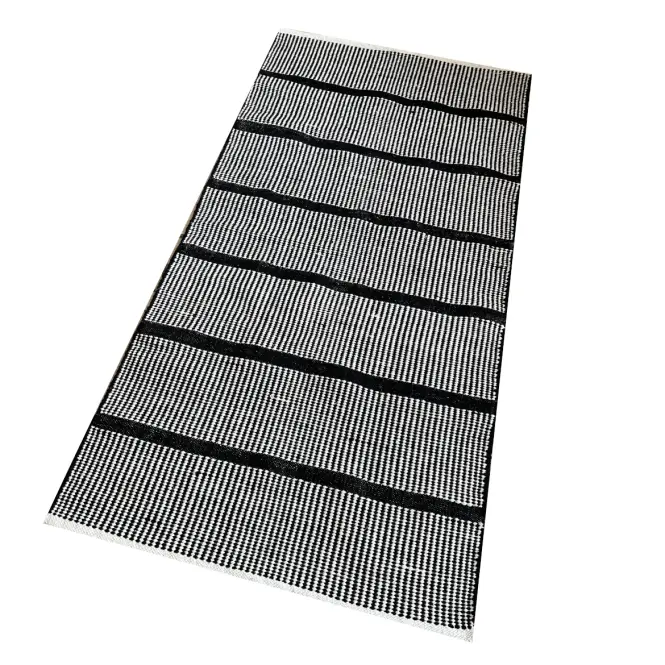 Koberec Breton Stripe 0,8/1,5 DO-RUG-C1005 čierny,3