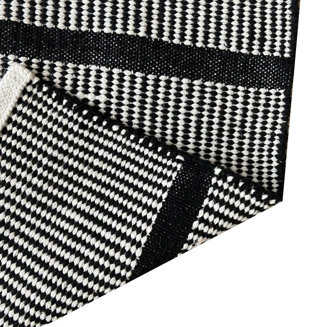 Koberec Breton Stripe 0,8/1,5 DO-RUG-C1005 čierný