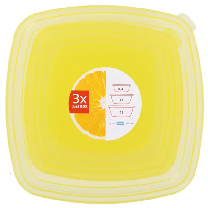 Sada nádob 0,4/1/2L 665-00