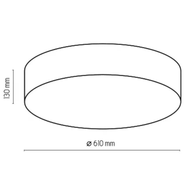 Luster Rondo 600 Beż 4433 LW4