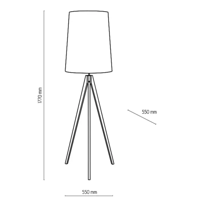 Stojacia lampa Waliz 5046 LP1,2