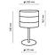 Stolná lampa Togo biela 5056 LB1,2