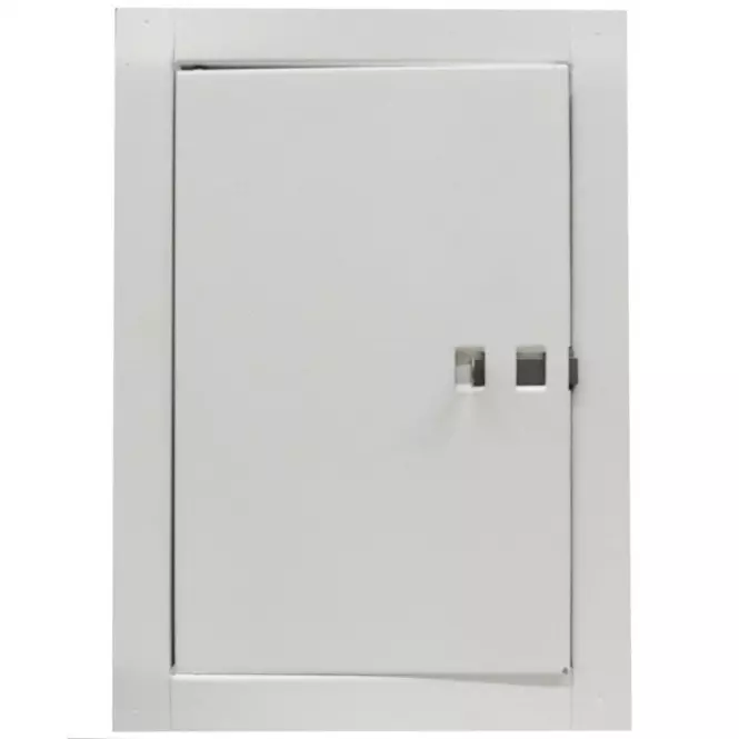 Komínové dvere 14x21 biele