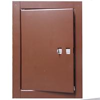 Komínové dvere 14x21 hnedé