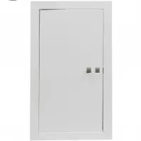 Komínové dvere 15x30 biele