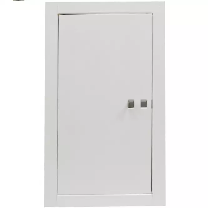 Komínové dvere 15x30 biele