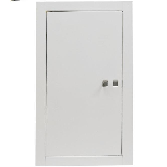 Komínové dvere 15x30 biele