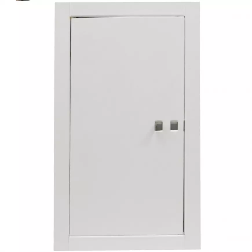 Komínové dvere 15x30 biele