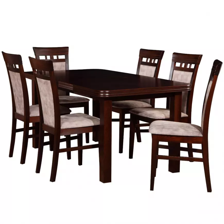 Fotografia produktu: Jedálenská zostava Kastor 1+6 st14 160x200 +W32 orech
