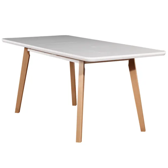 Jedálenská zostava Zefir 1+6 st41 +W113 biely/buk,3