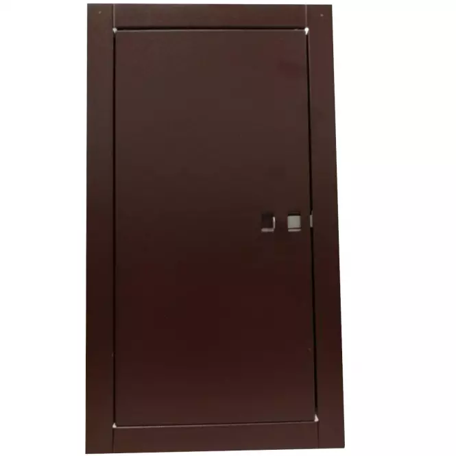 Komínové dvere 15x30 hnedé