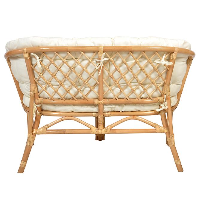 Komplet ratanový Tropicana natural/béžová,22