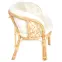 Komplet ratanový Tropicana natural/béžová,24