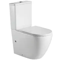 WC bezokrajové  Igar + doska s pomalým sklápaním