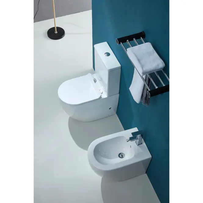 WC bezokrajové  Igar + doska s pomalým sklápaním