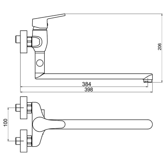 Batéria bez príslušenstva 100mm Titania Iris New