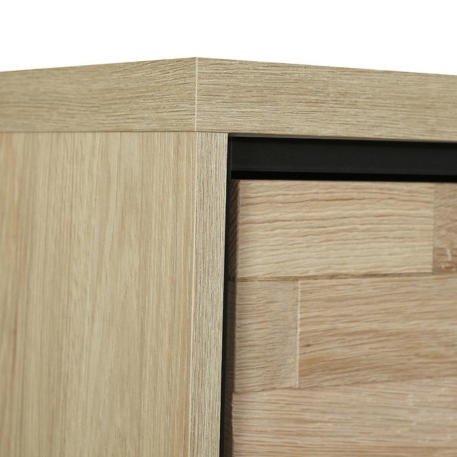 Komoda Rohová M15 Mediolan Natural Hikora,6