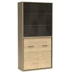 Vitrína M3 Mediolan Natural Hikora
