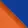 oranžový/modrý