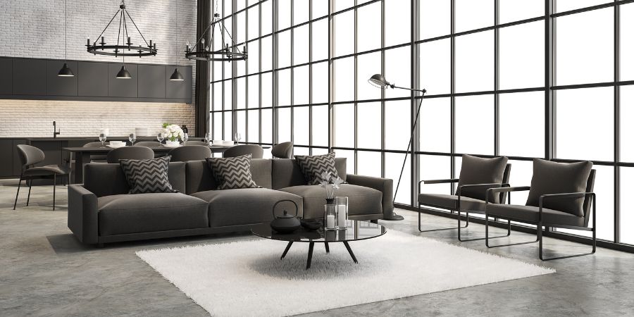 Prečo sa to oplatí? Elegancia a charakter moderných bytových interiérov v štýle loft