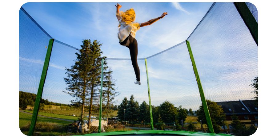 Záhradné trampolíny - Merkury Market